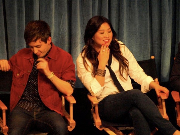 Kevin McHale and Jenna Ushkowitz Photo