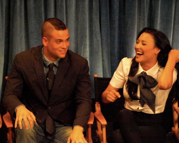 Mark Salling And Naya Rivera Hi Res Photo Photo Flash Glee Cast