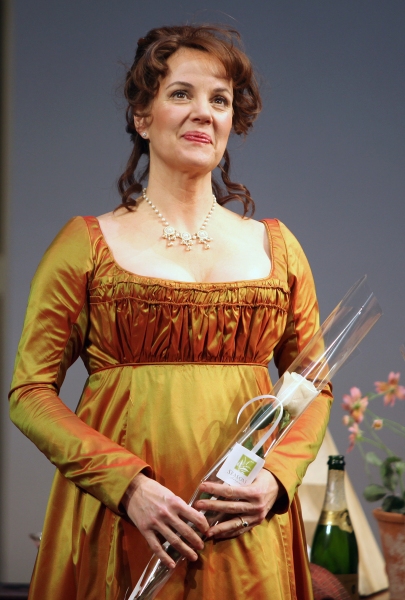 Margaret Colin during the Broadway Opening Night Curtain Call for 'Arcadia' at the Ba Photo
