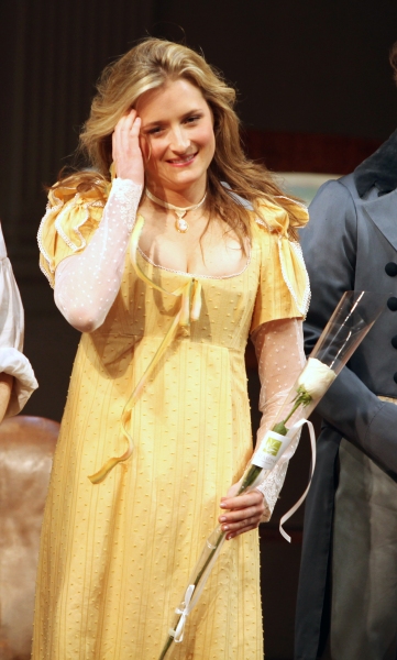 Grace Gummer during the Broadway Opening Night Curtain Call for 'Arcadia' at the Barr Photo