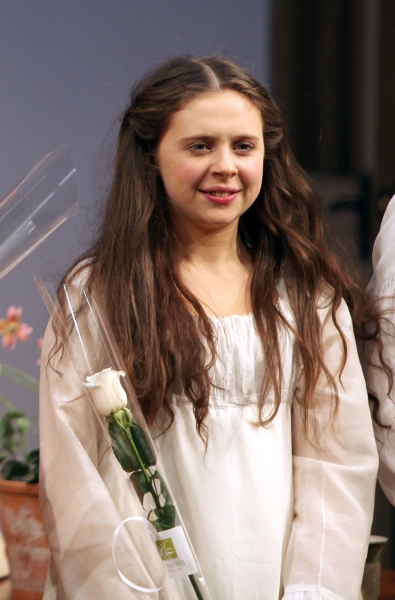 Bel Powley during the Broadway Opening Night Curtain Call for 'Arcadia' at the Barrym Photo