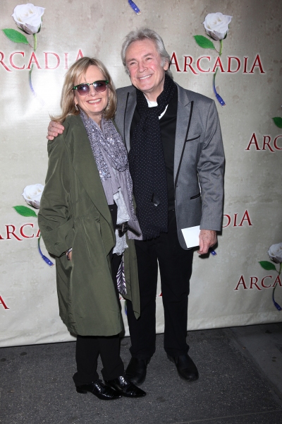 Twiggy & Leigh Lawson attending the Broadway Opening Night Performance of 'Arcadia' a Photo