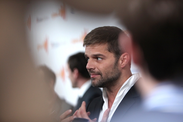 Ricky Martin attending the 22nd Annual GLAAD Media Awards in New York City. Photo