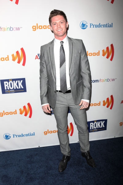 Spencer Liff attending the 22nd Annual GLAAD Media Awards in New York City. Photo
