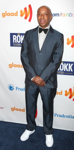 Russell Simmons attending the 22nd Annual GLAAD Media Awards in New York City. Photo