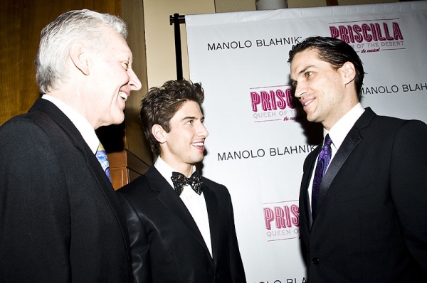 Tony Sheldon, Nick Adams & Will Swenson
 Photo