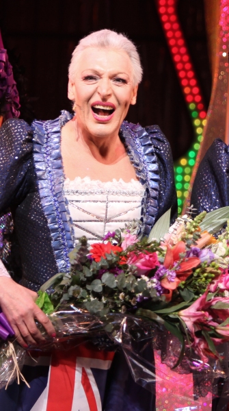 Tony Sheldon during the Opening Night Performance Curtain Call for  'Priscilla Queen  Photo