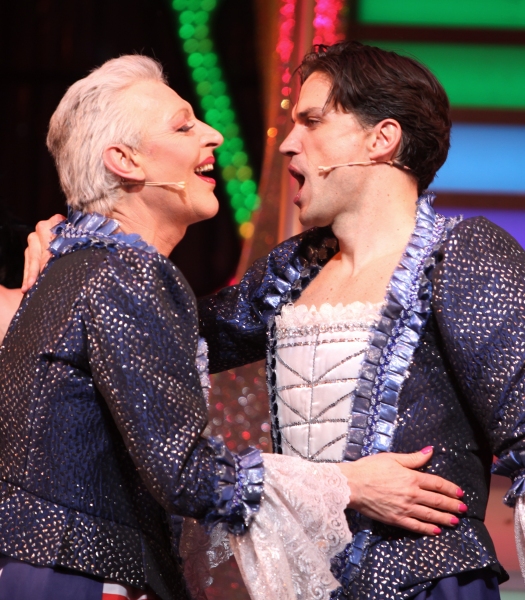 Tony Sheldon, Will Swenson during the Opening Night Performance Curtain Call for  'Pr Photo