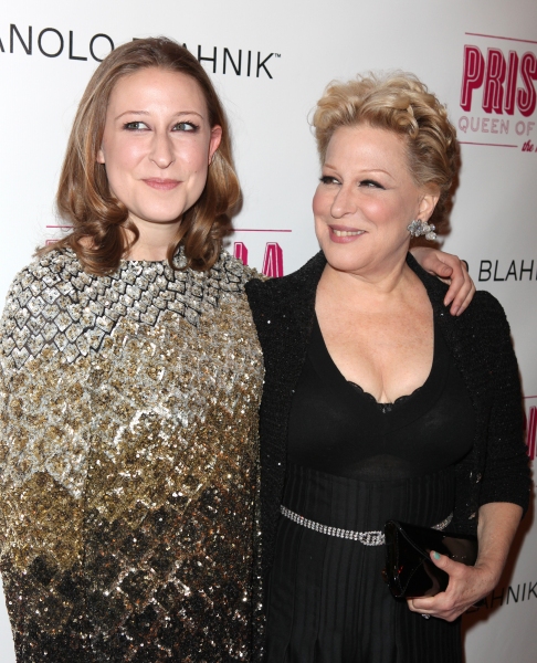 Bette Midler & daughter Sophie Frederica Von Haselberg attending the Broadway opening Photo