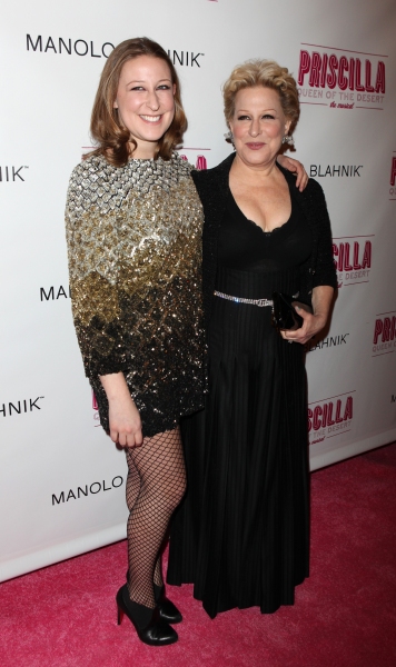 Bette Midler & daughter Sophie Frederica Von Haselberg attending the Broadway opening Photo