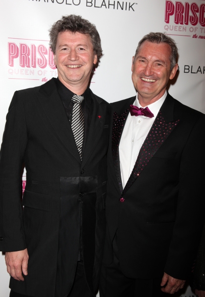 Director Simon Phillips and producer Garry McQuinn  attending the Broadway opening Ni Photo