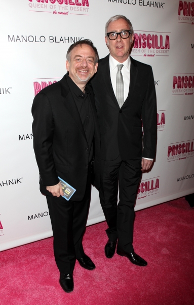 Marc Shaiman and Scott Whitman  attending the Broadway opening Night Performance of ' Photo