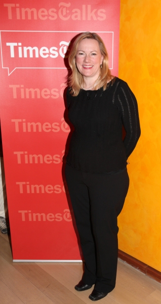 Kathleen Marshall backstage with TimesTalks Presents: A Conversation With Sutton Fost Photo