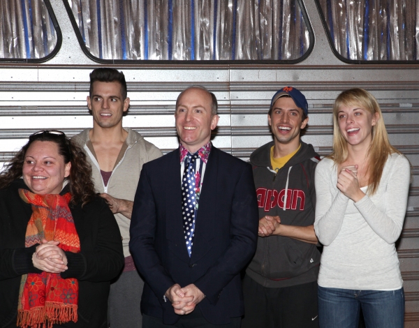 Keala Settle, Kyle Brown, Nick Adams & Ashley Spencer attending the Broadway Opening  Photo