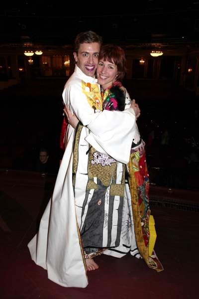 Eric Sciotto (Gypsy Robe Recipient for PRISCILLA) & Lisa Gajda (Gypsy Robe Recipient  Photo
