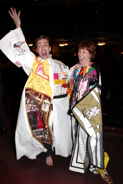 Eric Sciotto (Gypsy Robe Recipient for PRISCILLA) & Lisa Gajda (Gypsy Robe Recipient  Photo