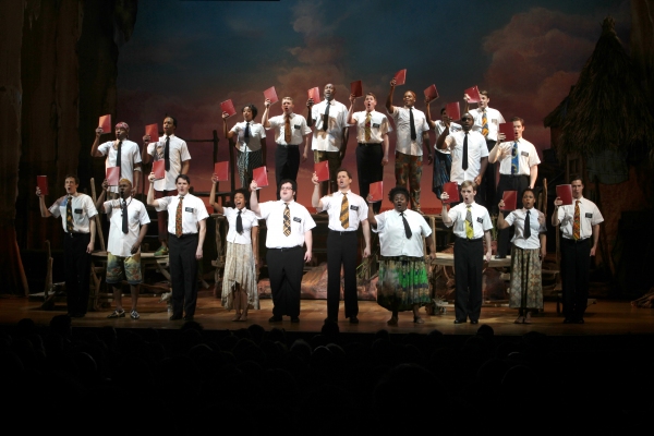 Photo Coverage: THE BOOK OF MORMON Opening Night Curtain Call Image