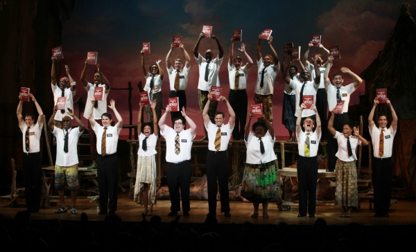 Photo Coverage: THE BOOK OF MORMON Opening Night Curtain Call Image