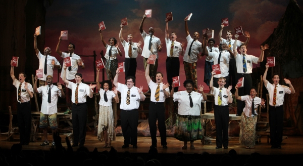 Photo Coverage: THE BOOK OF MORMON Opening Night Curtain Call Image
