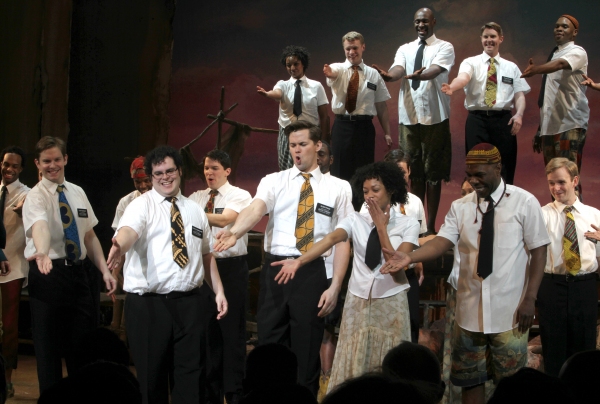 Photo Coverage: THE BOOK OF MORMON Opening Night Curtain Call Image