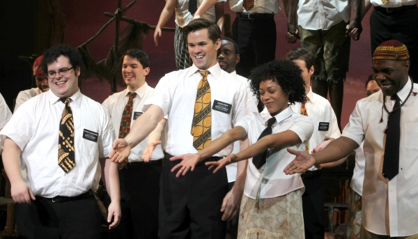 Photo Coverage: THE BOOK OF MORMON Opening Night Curtain Call Image