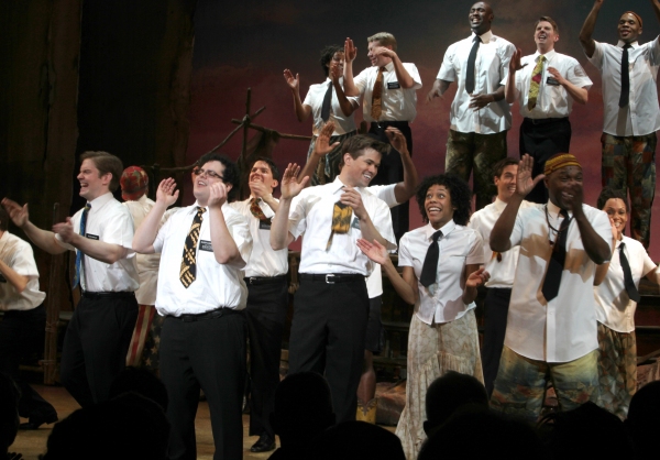 Photo Coverage: THE BOOK OF MORMON Opening Night Curtain Call Image