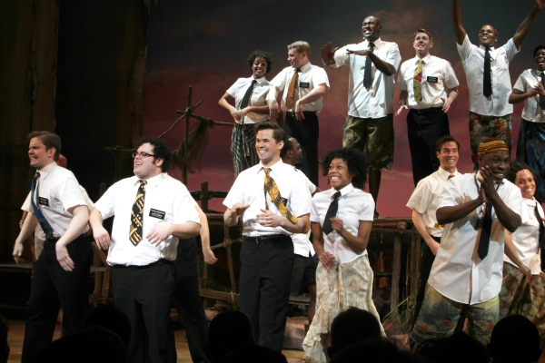 Photo Coverage: THE BOOK OF MORMON Opening Night Curtain Call Image