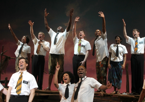 Photo Coverage: THE BOOK OF MORMON Opening Night Curtain Call Image