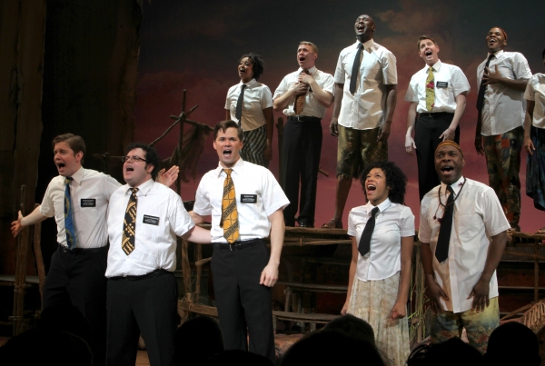 Photo Coverage: THE BOOK OF MORMON Opening Night Curtain Call Image