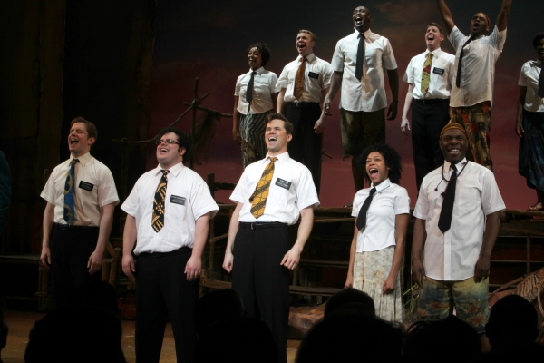 Photo Coverage: THE BOOK OF MORMON Opening Night Curtain Call Image