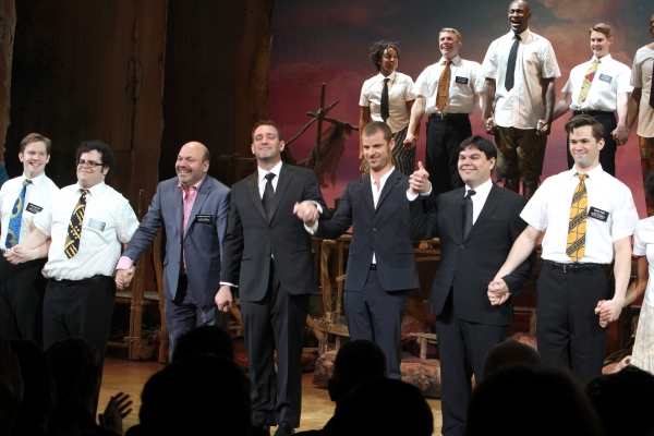 Photo Coverage: THE BOOK OF MORMON Opening Night Curtain Call Image