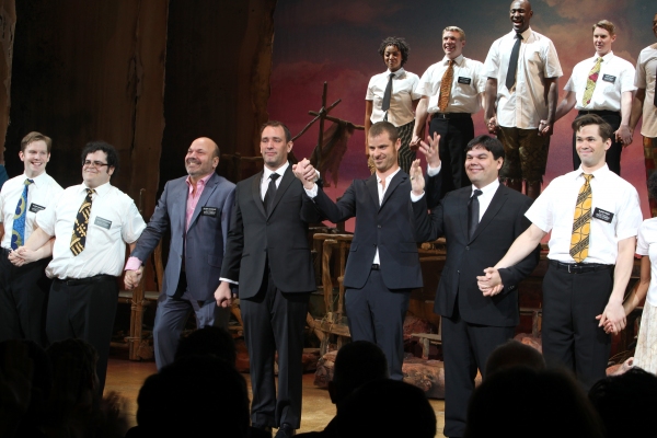 Photo Coverage: THE BOOK OF MORMON Opening Night Curtain Call Image