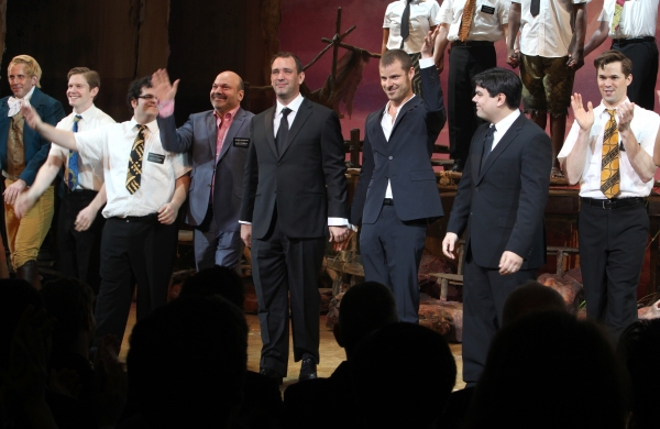 Photo Coverage: THE BOOK OF MORMON Opening Night Curtain Call Image