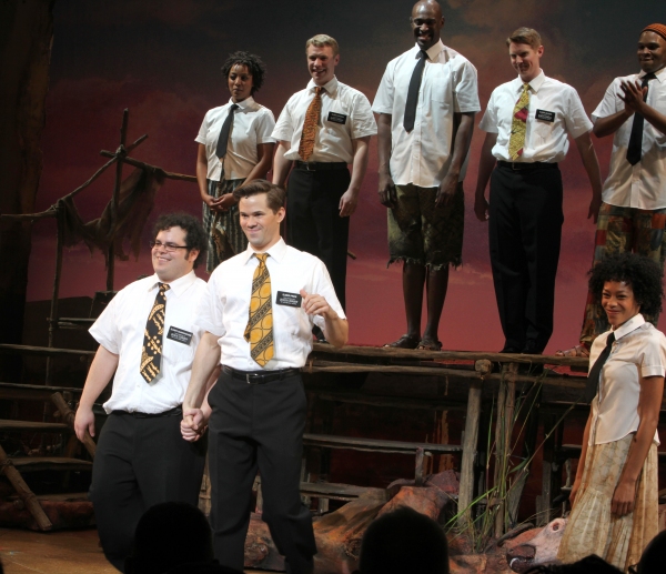 Photo Coverage: THE BOOK OF MORMON Opening Night Curtain Call Image