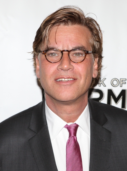 Aaron Sorkin attending the Broadway Opening Night Performance of 'The Book Of Mormon' Photo