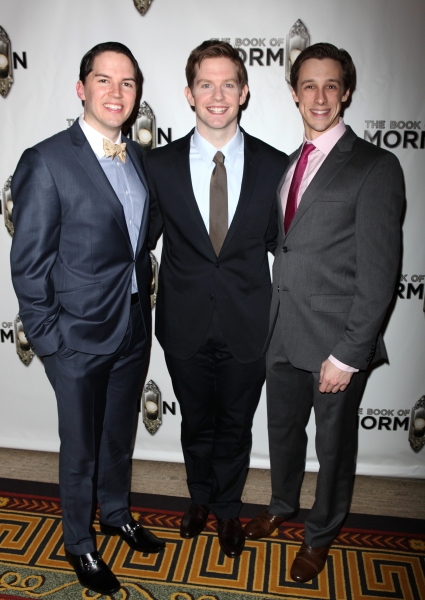 Kevin Duda & Rory O' Malley & Jason Michael Snow attending the Broadway Opening Night Photo