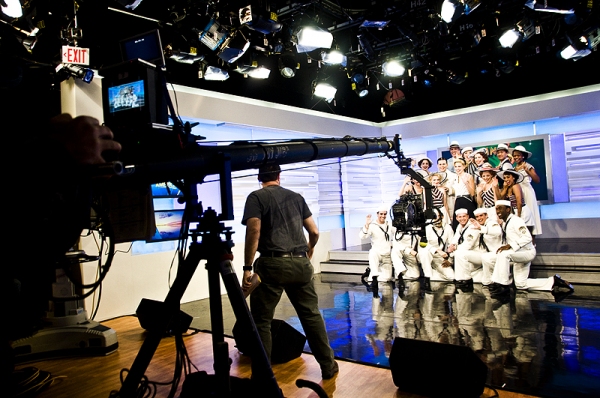 BWW Exclusive: Behind the Scenes with ANYTHING GOES at Good Morning America Image