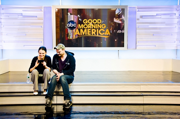 BWW Exclusive: Behind the Scenes with ANYTHING GOES at Good Morning America Image