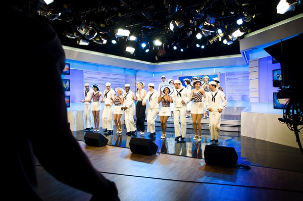 BWW Exclusive: Behind the Scenes with ANYTHING GOES at Good Morning America Image