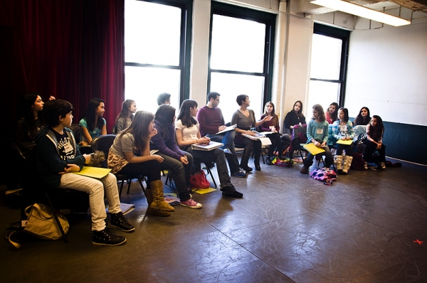 Photo Coverage: Daisy Eagan Visits the Broadway Workshop Image