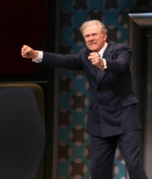 John Larroquette during the Opening Night Performance Curtain Call for  'How To Succe Photo