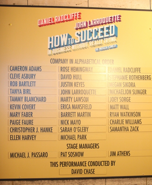 Photo Coverage: HOW TO SUCCEED IN BUSINESS Opening Night Curtain Call Image