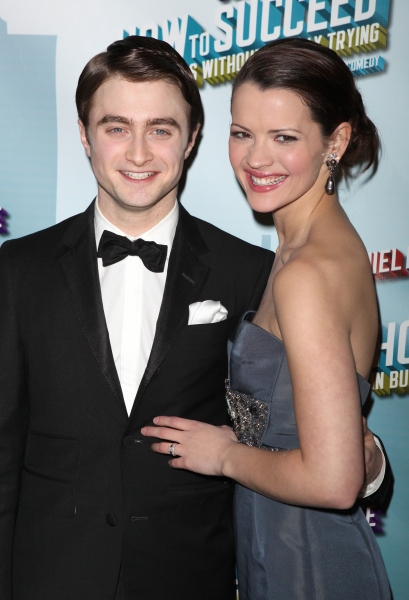 Daniel Radcliffe & Rose Hemingway attending the Opening Night Performance After Party Photo