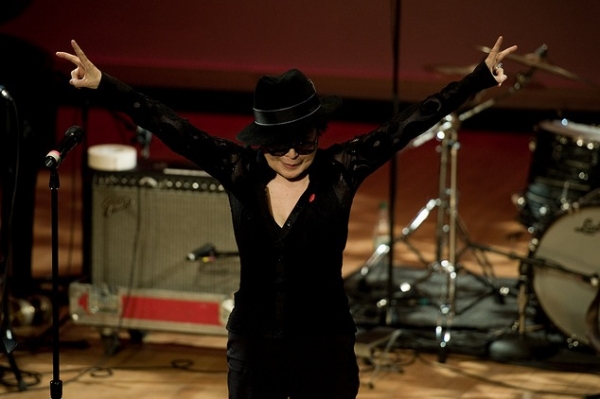 Photo Flash: Yoko Ono, Sean Lennon, & More Perform at Miller Theatre’s Benefit for Japan Image