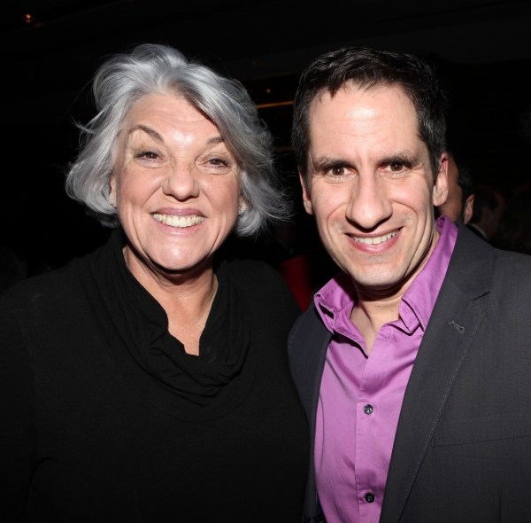 Tyne Daly & Seth Rudetsky attending the After Party for  'Angela Lansbury and Friends Photo