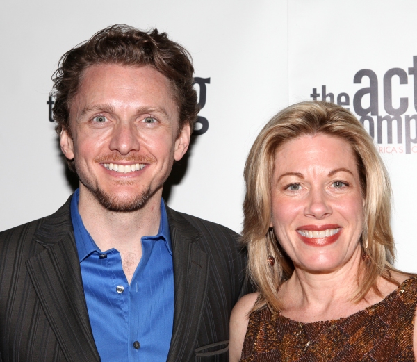 Jason Danieley &  Marin Mazzie attending the After Party for  'Angela Lansbury and Fr Photo