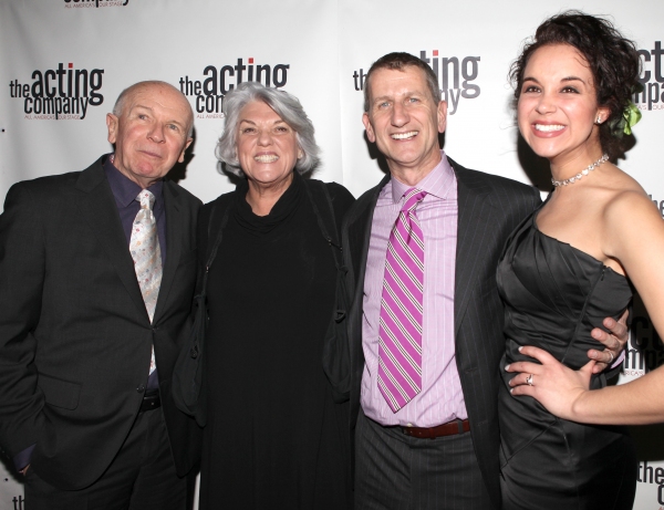 Terrence McNally & Tyne Daly & Tom Kirdahy & Alexandra Silber attending the After Par Photo