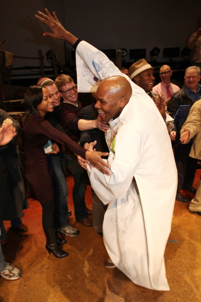 Photo Coverage: THE BOOK OF MORMON Gypsy Robe Ceremony Image