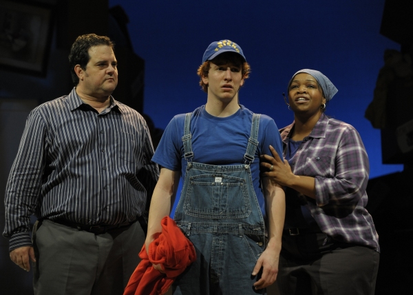 Tony Dietterick (Dad), Mason Criswell (Alex), and Pascha Weaver (Mom) in Alexander Wh Photo