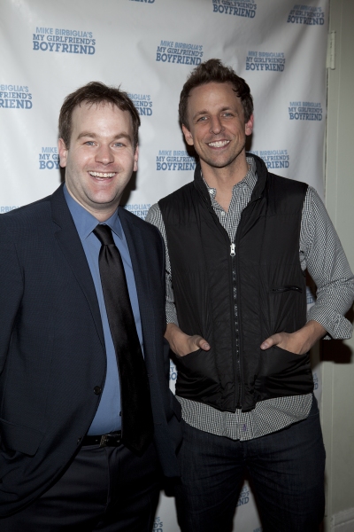 Mike Birbiglia and Seth Meyers Photo